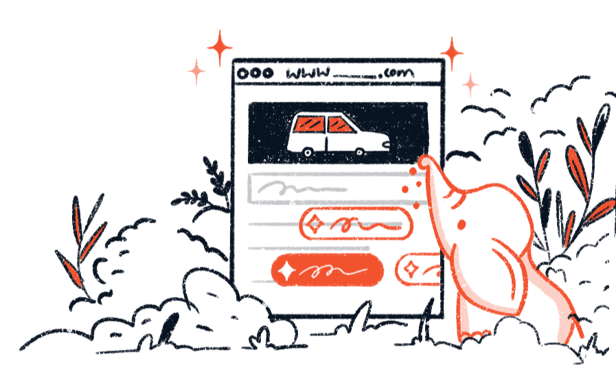 Visualization of website layers